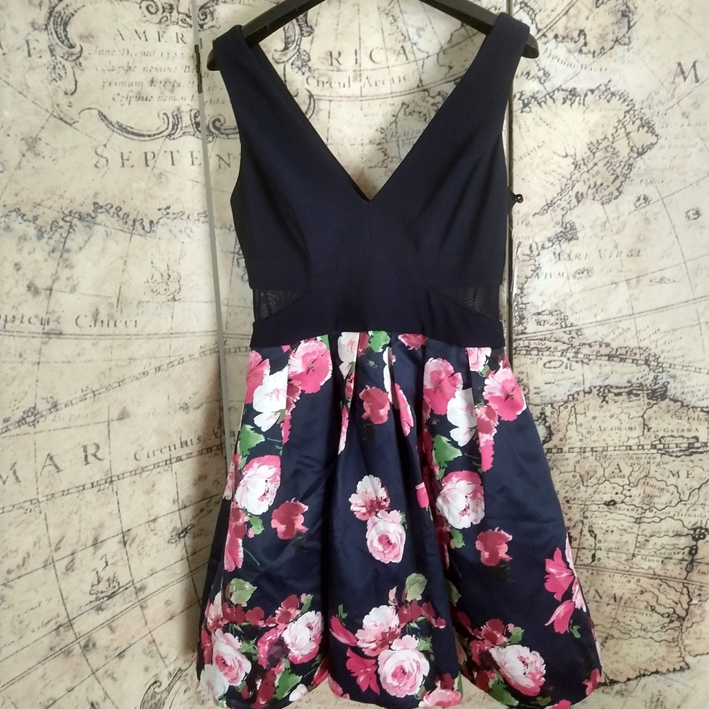 Xscape Floral Dress